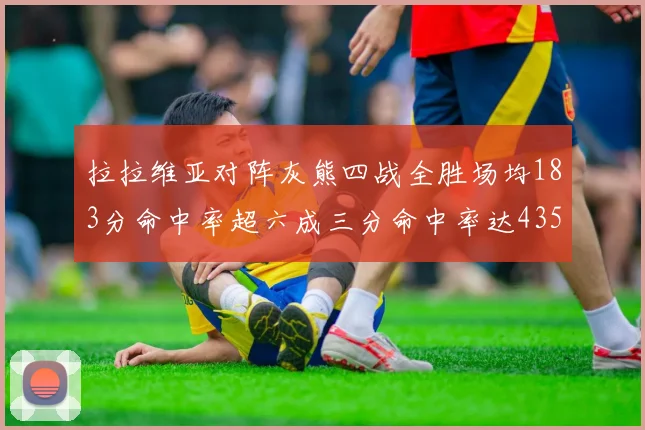 拉拉维亚对阵灰熊四战全胜场均183分命中率超六成三分命中率达435